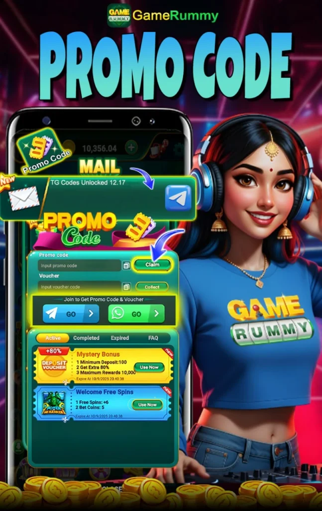 Game Rummy Promo Code 2026 – Get ₹100 Free Bonus & Daily Rewards